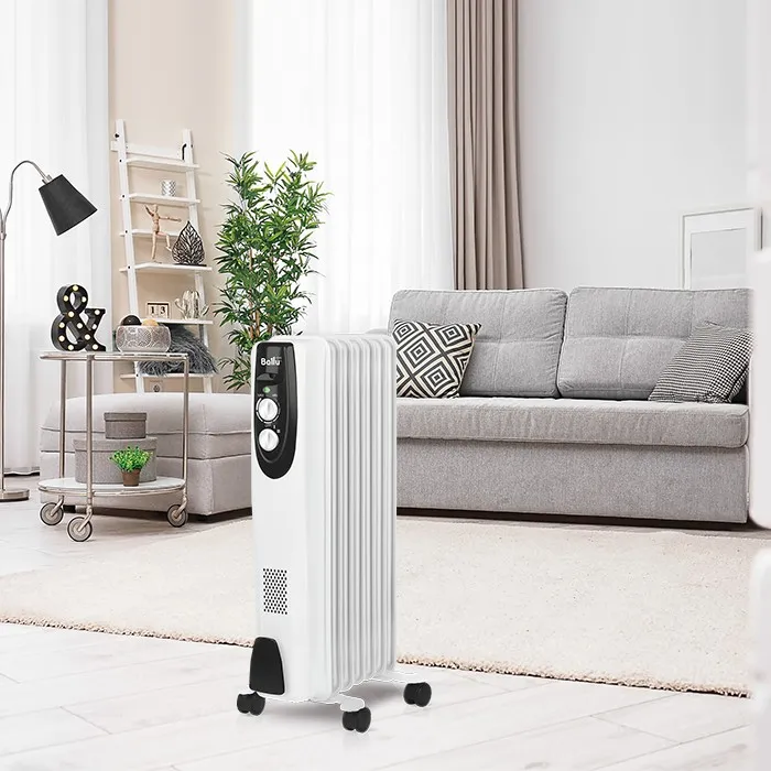 Масляный радиатор Ballu Classic BOHCL-07WRN 1500 (7 секций) (3)