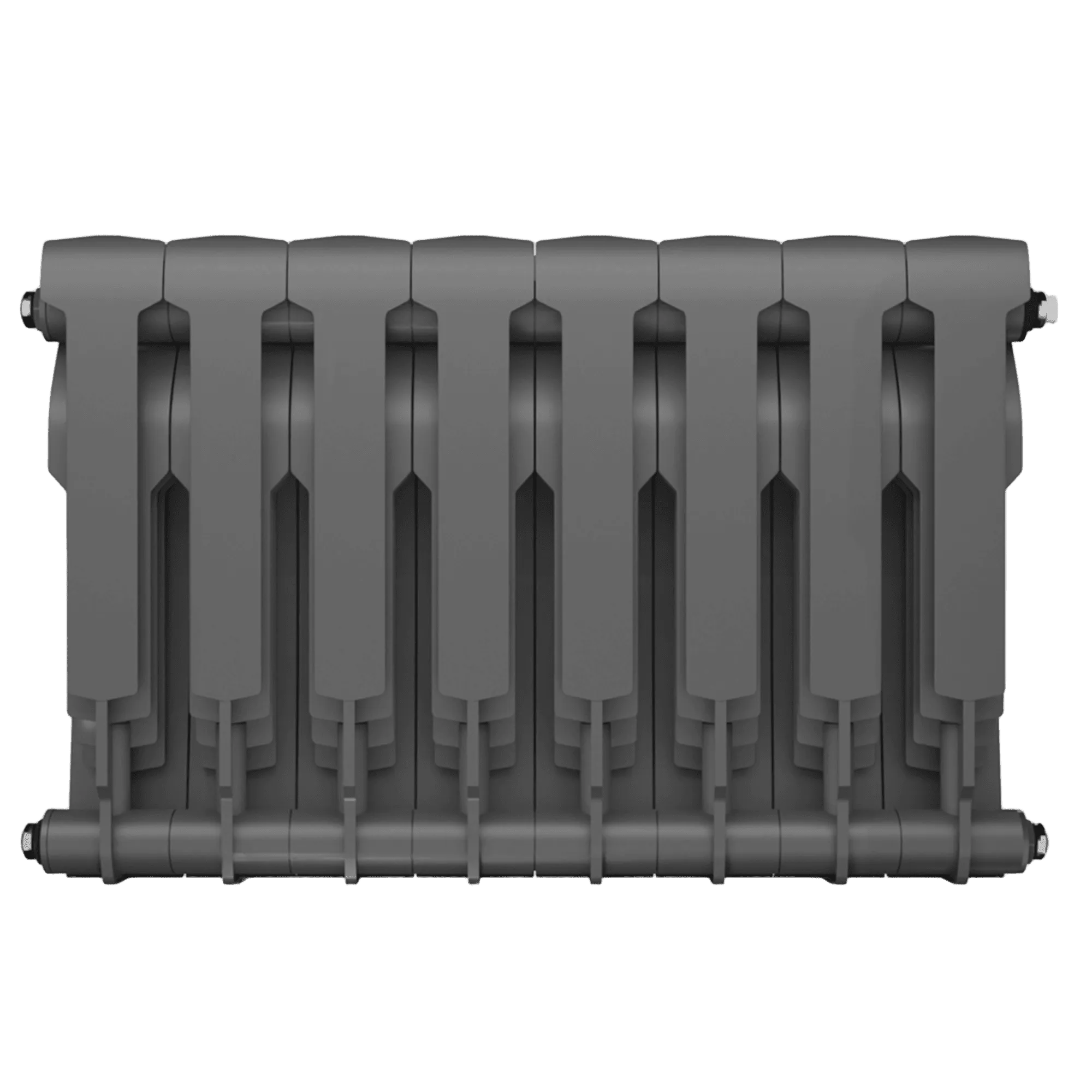 Радиатор Royal Thermo BiLiner 350 Silver Satin - 8 секц. (4)