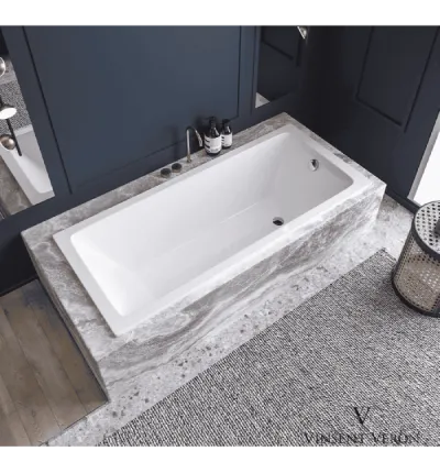 Ванна чугунная Vinsent Veron-Square 1700х750х450 (2)