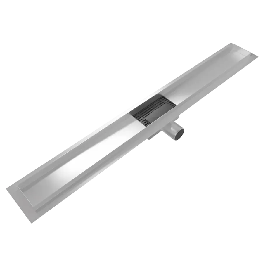 Душевой трап Watersense Amelia W00459 нержавеющая сталь, 10x80 (2)