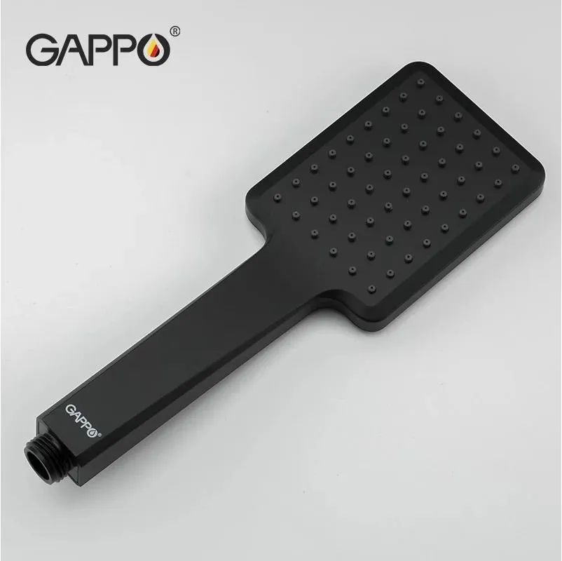 Смеситель для ванны Gappo G3207-6, латунь черный (4)
