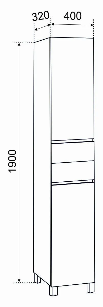 Пенал ДЖЕРСИ 40 (без корзины) R (2)