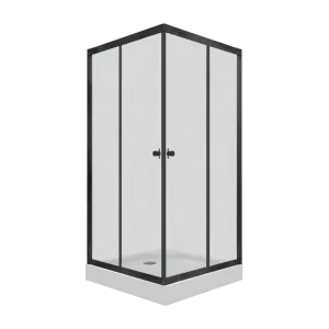 Душевое ограждение Triton Вента-Блэк 80x80