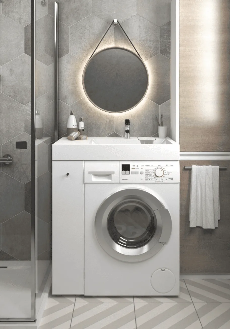 Раковина над стиральной машиной Marrbaxx Афина 80x55 (4)