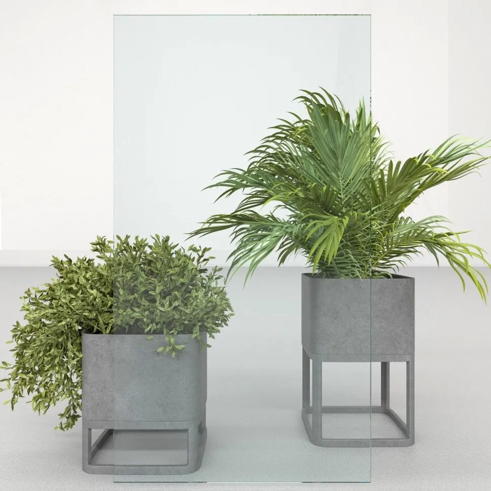 Душевое ограждение  Вента-Блэк 90х90 (2)