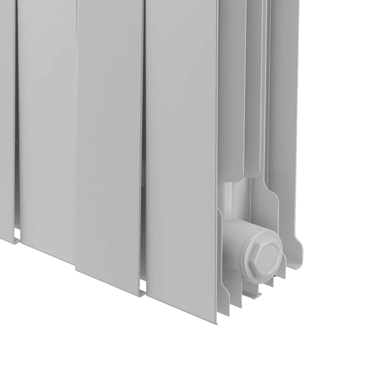 Радиатор биметаллический Royal Thermo PianoForte 200 Белый - 12 секц. (5)