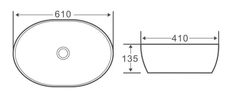 Раковина накладная BelBagno-BB1348 (4)