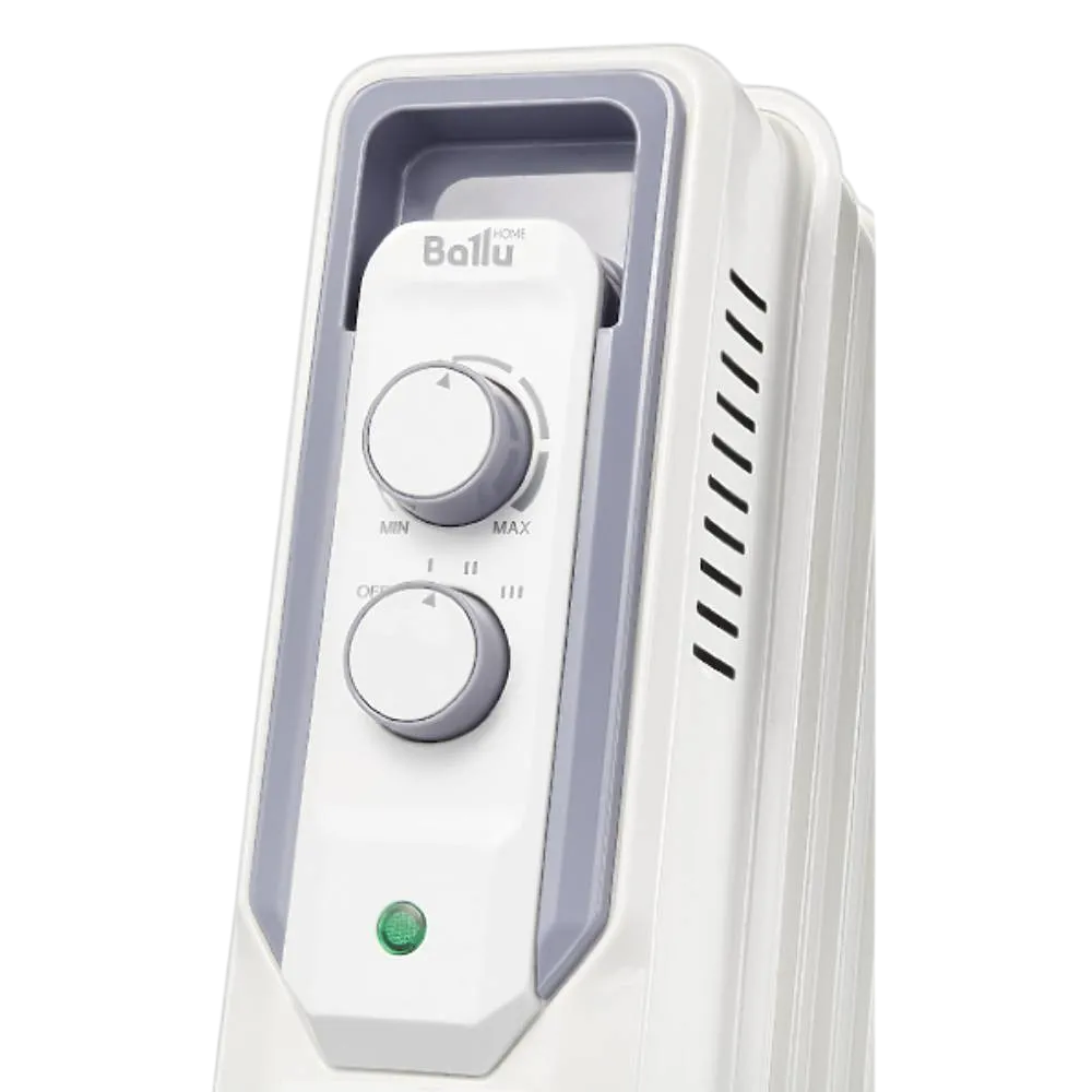 Радиатор масляный Ballu CUBE BOHCB-09W 2000 (9 секций) (3)