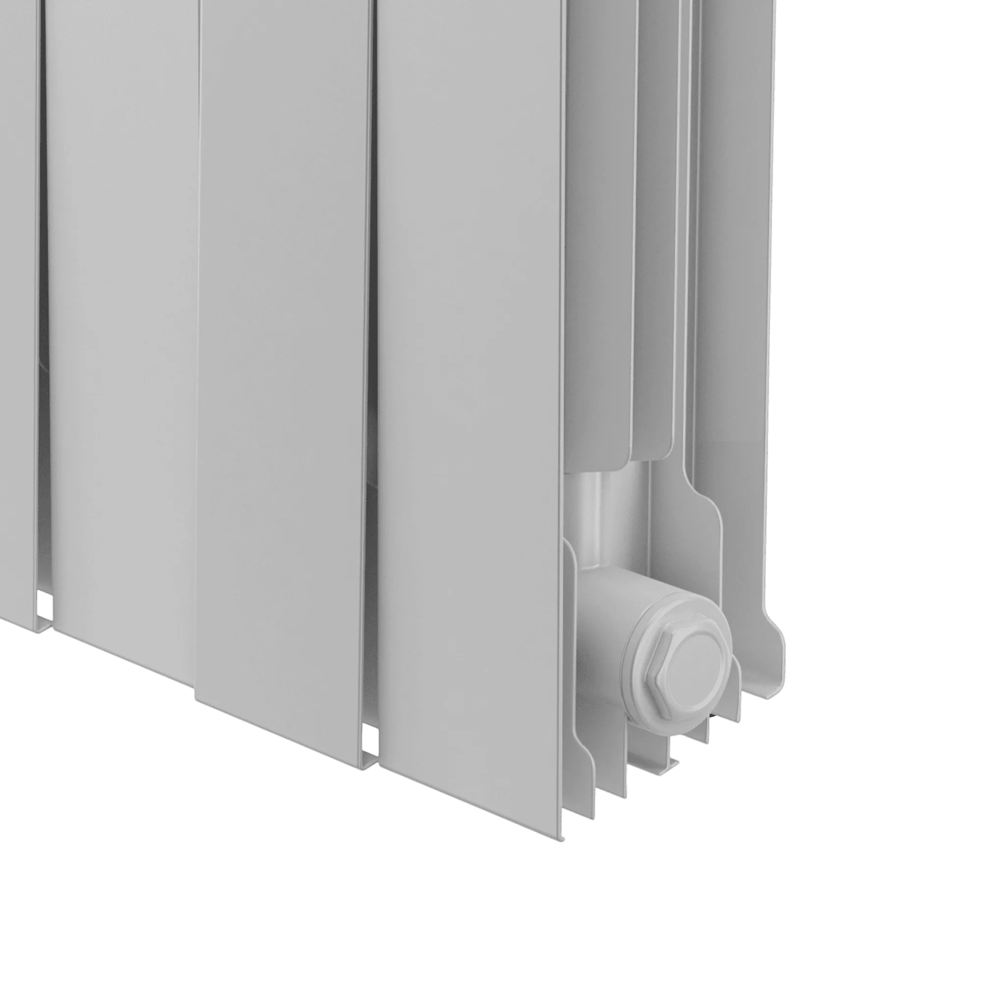 Радиатор биметаллический Royal Thermo PianoForte 200 Белый - 16 секц. (5)