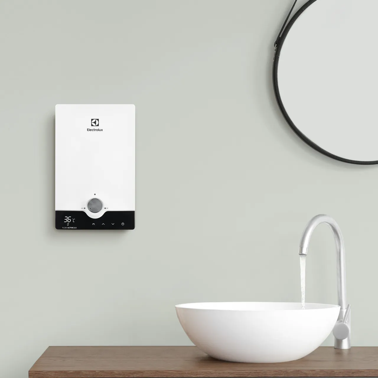 Водонагреватель Проточный Electrolux NPX 8 Flow Active 2.0 [V ,8,5 кВт, Белый, НС-1146493]