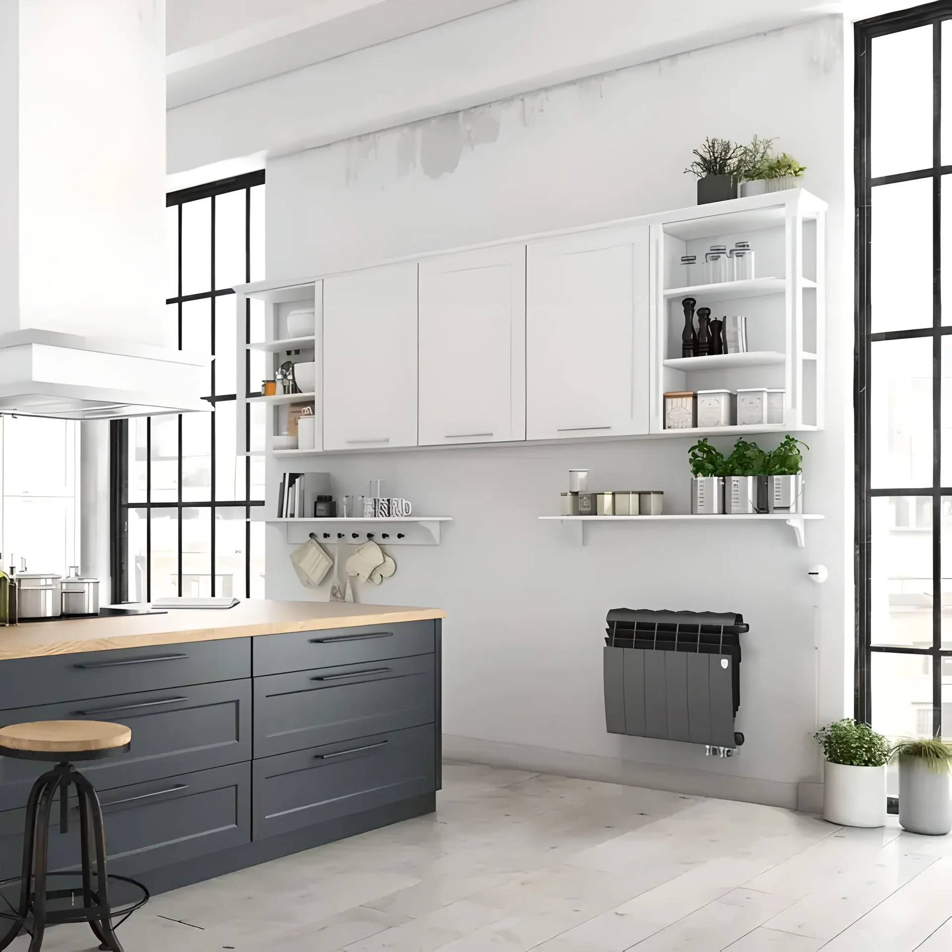 Радиатор-Royal Thermo BiLiner 350 Noir Sable - 6 секц. (5)