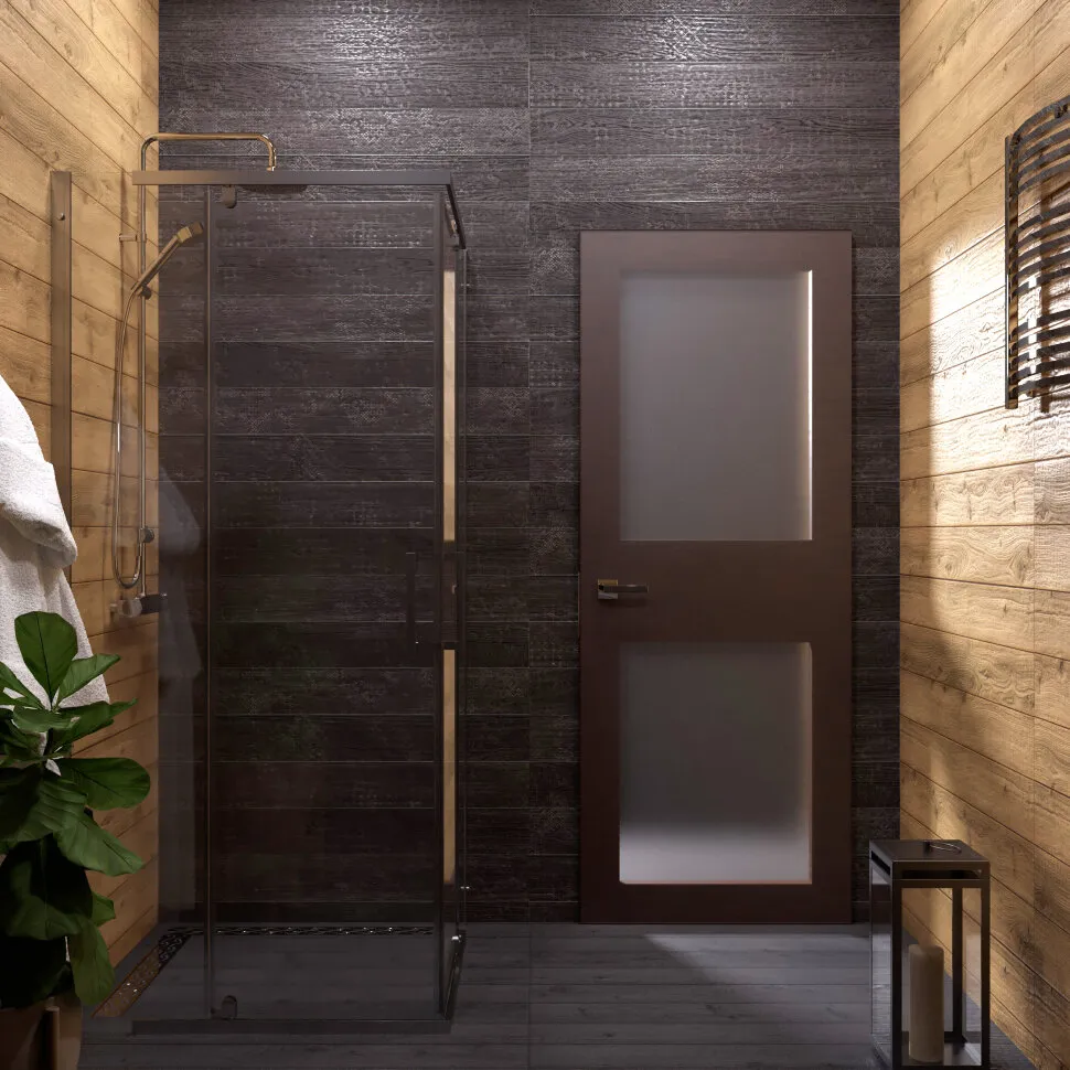 Душевое ограждение Каппа-Хром 90x90 (3)