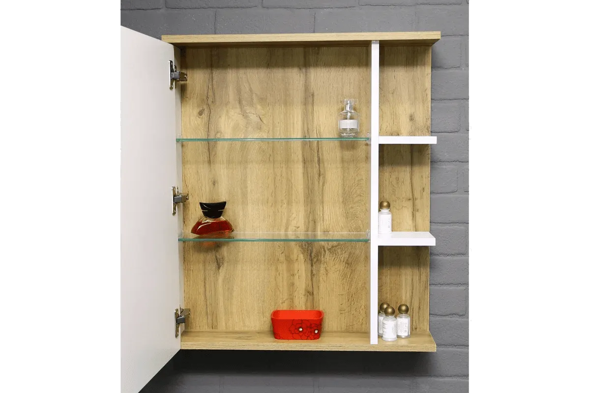 Шкаф-зеркало Домино-Fortuna 60 левый (4) Шкаф-зеркало Домино-Fortuna 60 левый (4)