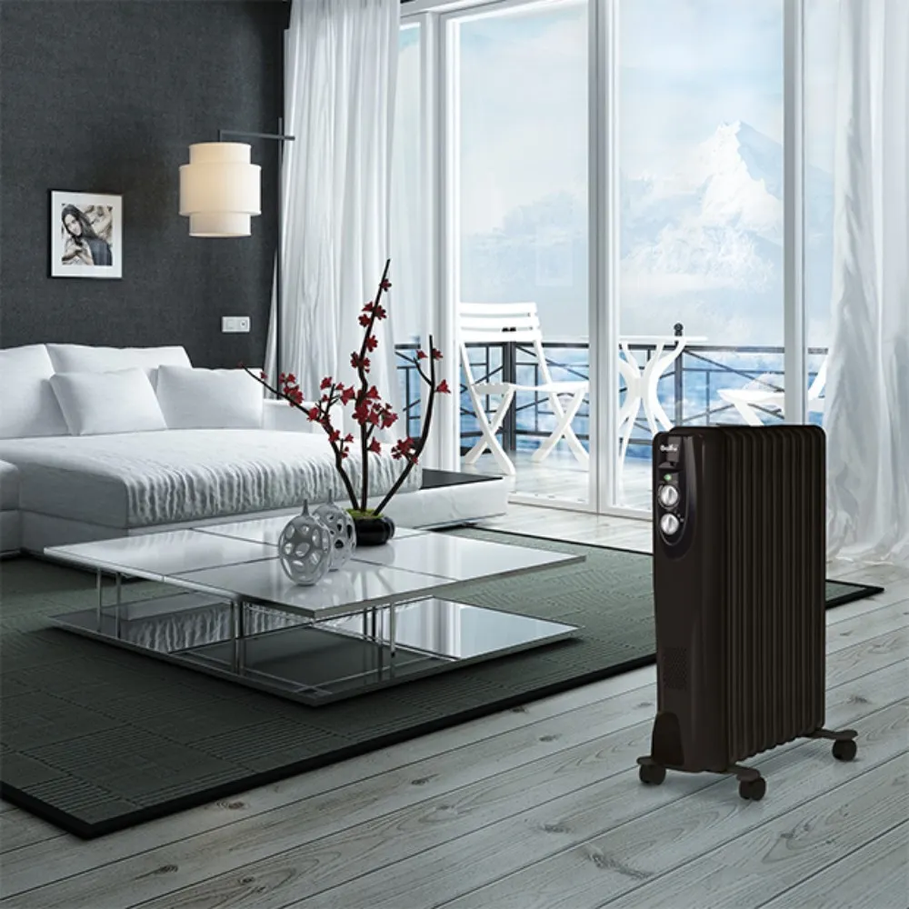 Масляный радиатор Ballu Classic black BOHCL-11BRN 2200 (11 секций) (5)