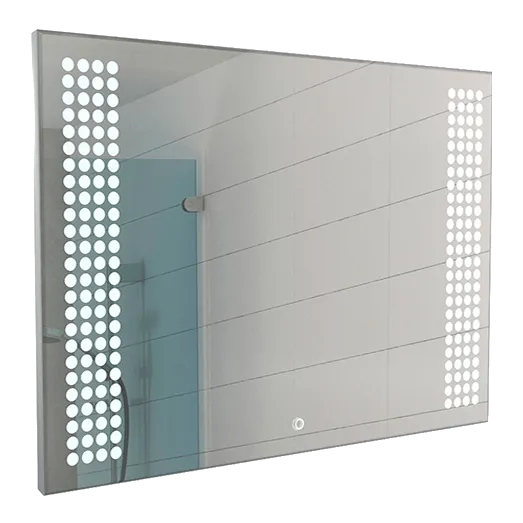 Зеркало с подсветкой Sansa Cosmo 80x70 [Прямоугольное, Алюминий, Сенсор, SC1002Z]