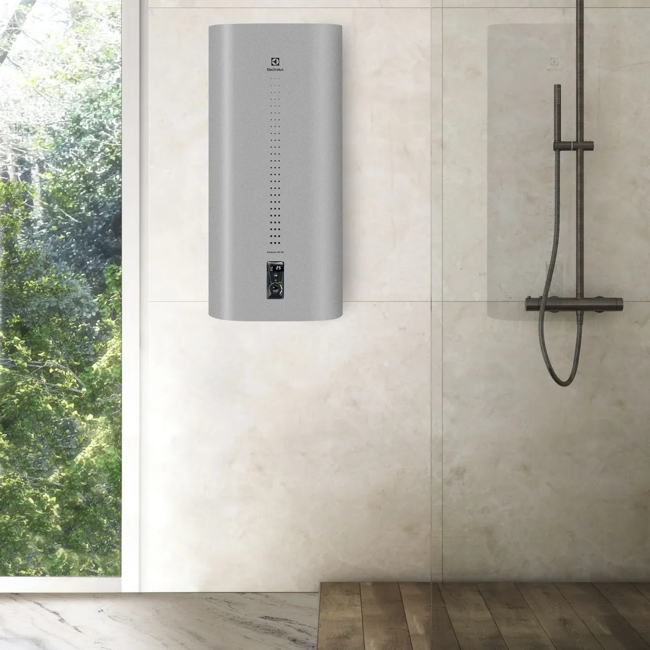 Водонагреватель Накопительный Electrolux Centurio IQ 3.0 [30 л, V/H ,2 кВт, Silver, НС-1449183]