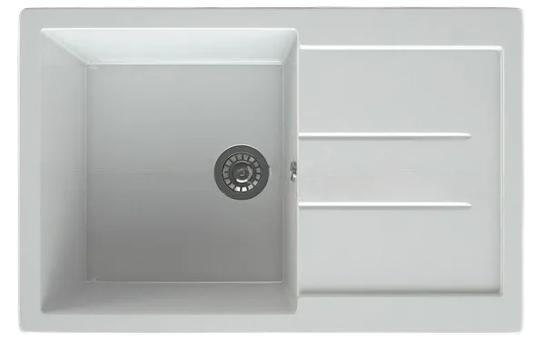 Мойка каменная Maxstone MS-30 Белый металлик (2)