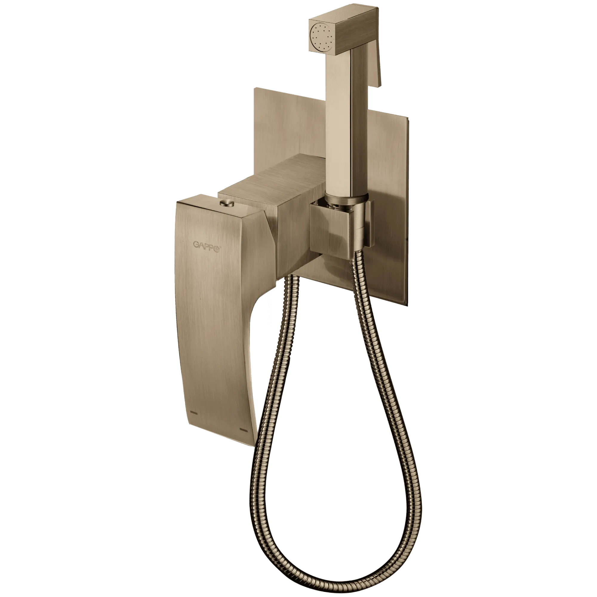 Встроенный гигиенический душ бронза Gappo-G7207-4