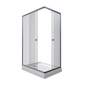 Душевое Ограждение Triton Вента-Хром 100x80