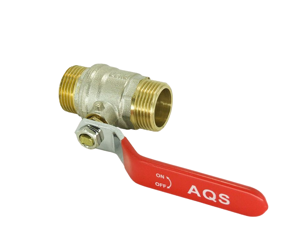 Кран шаровый AQS 3 4 ШШ с ручкой (3)