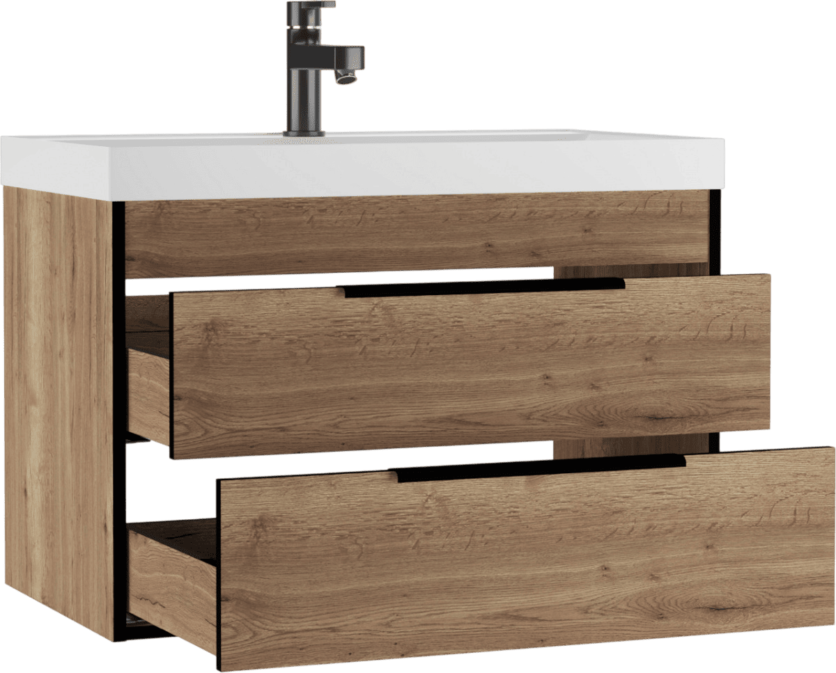 Тумба с раковиной Домино-Unit 80 Альфа B2 (3)