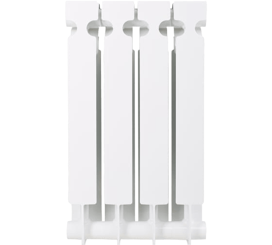 Радиатор биметаллический OASIS Белый 500 80 4 секции (6)