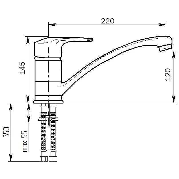 Смеситель Maxstone-MS-004 Терракот (2)