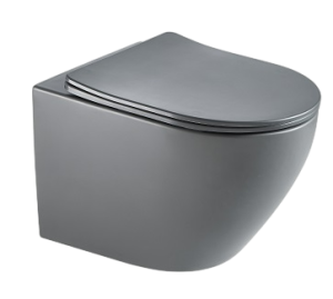 Унитаз подвесной Piano Ceramic-PC-PC-003G серый