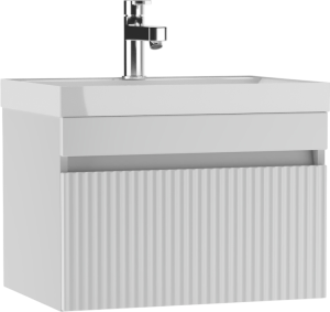 Тумба с раковиной Айсберг-Unit 60 Бриз с одним ящиком В1