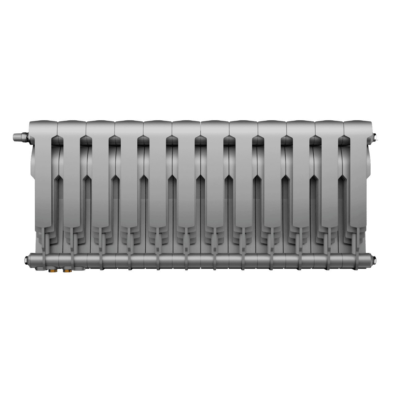 Радиатор Royal Thermo BiLiner 350 Silver Satin - 12 секц. (3)