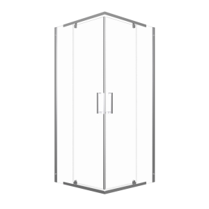 Душевое ограждение Каппа-Хром 90x90