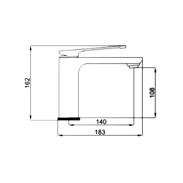 Смеситель для раковины Haiba HB817-3 HB10817-3 (2)