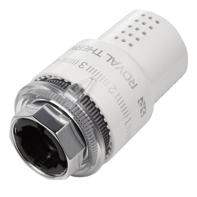 Термоголовка жидкостная Royal Thermo-Design М30х1,5 (белый) (2)