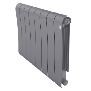 Радиатор биметаллический Royal Thermo Infinity 500 Silver Satin - 8 секц.
