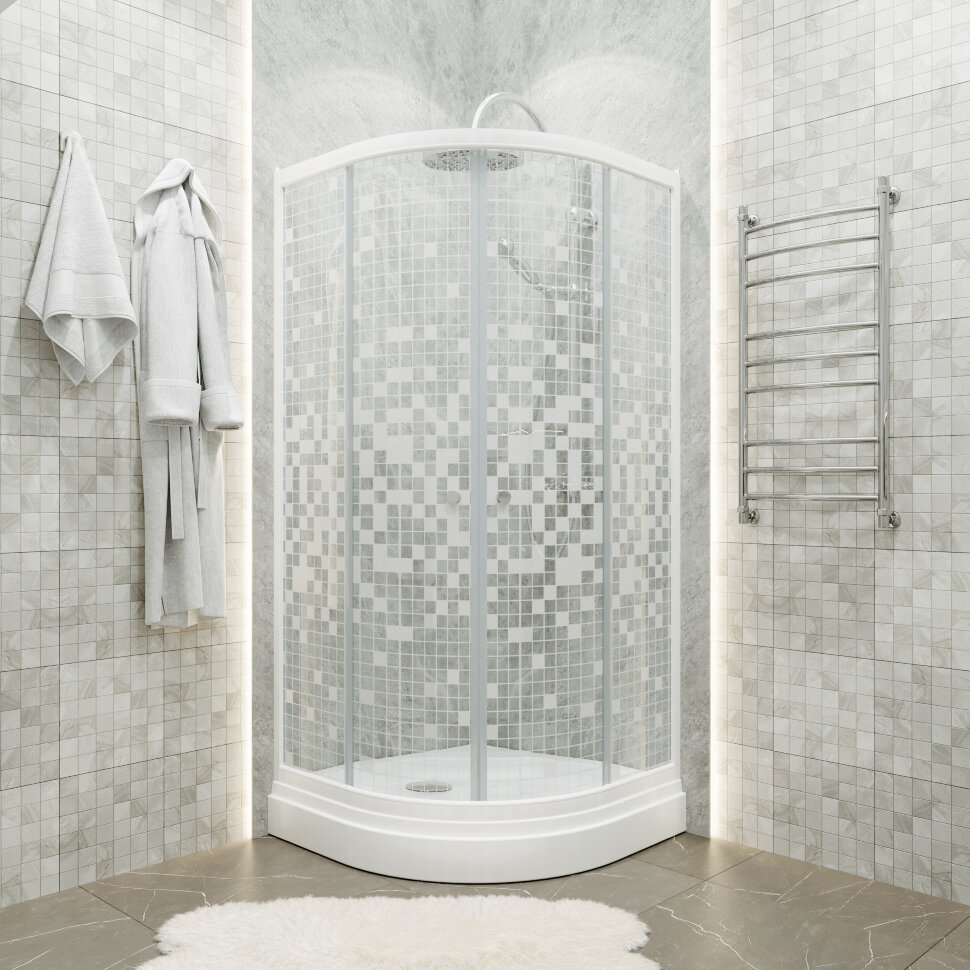 Душевой уголок Triton-Мозаика 90x90 А (4)