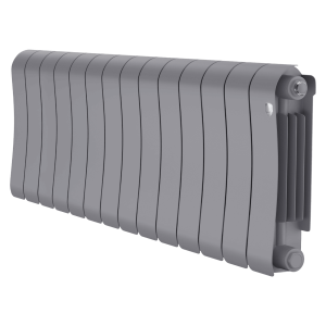 Радиатор биметаллический Royal Thermo Infinity 300 Silver Satin - 14 секц