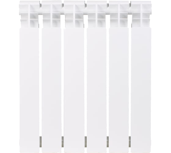 Радиатор биметаллический OASIS Белый 500 80 6 секций (2)