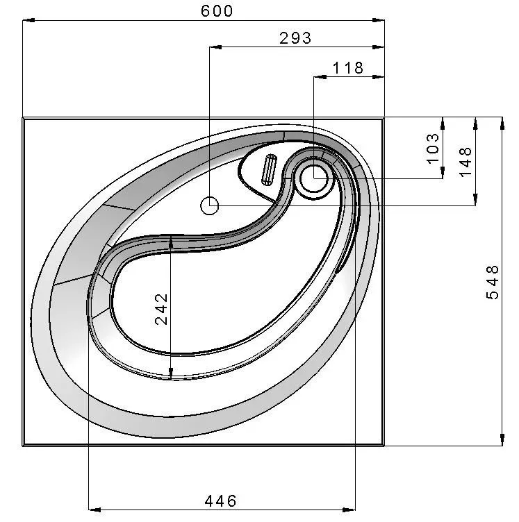 Раковина Madera-Ameli 60x55 (5)