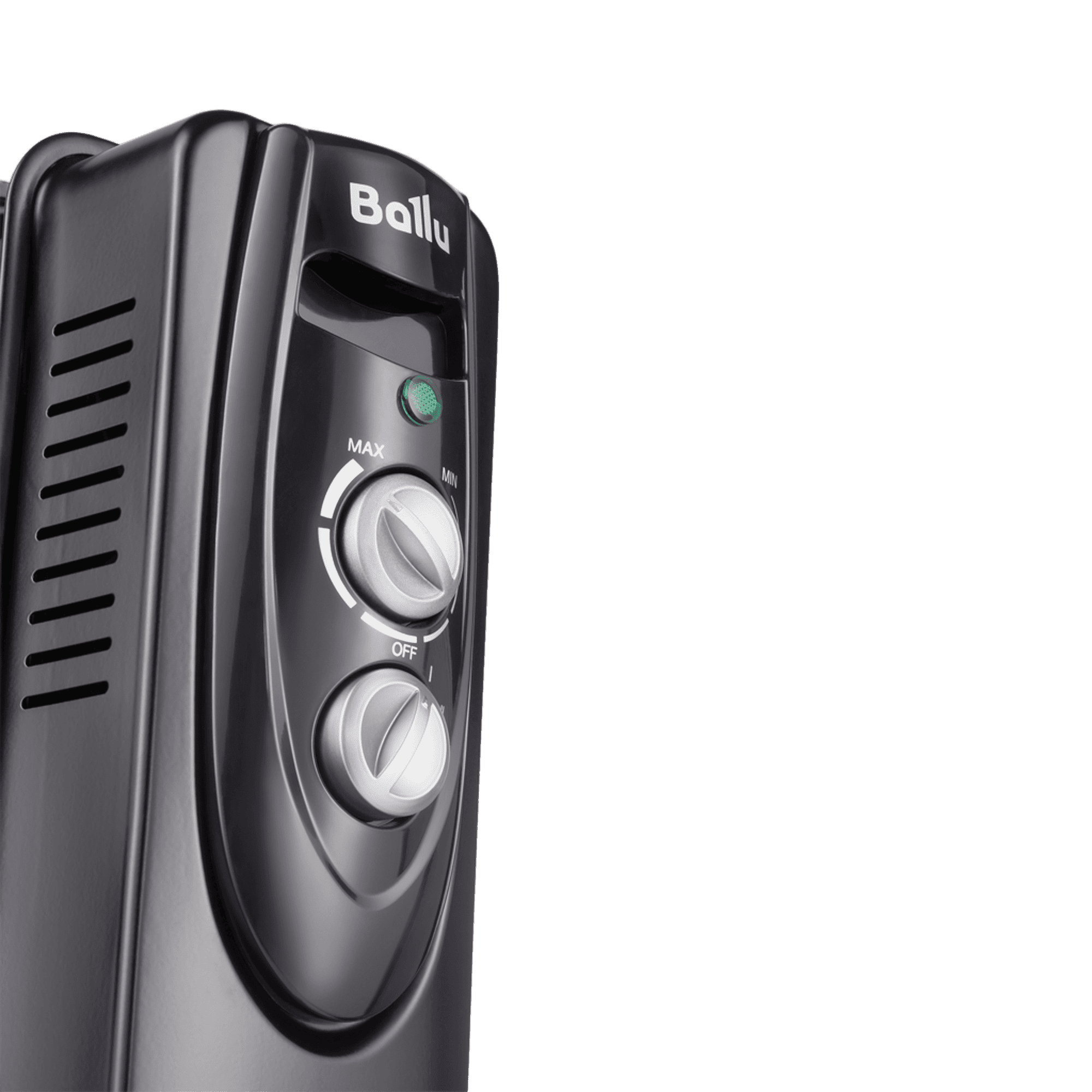 Масляный радиатор Ballu Classic black BOHCL-09BRN 2000 (9 секций) (3)