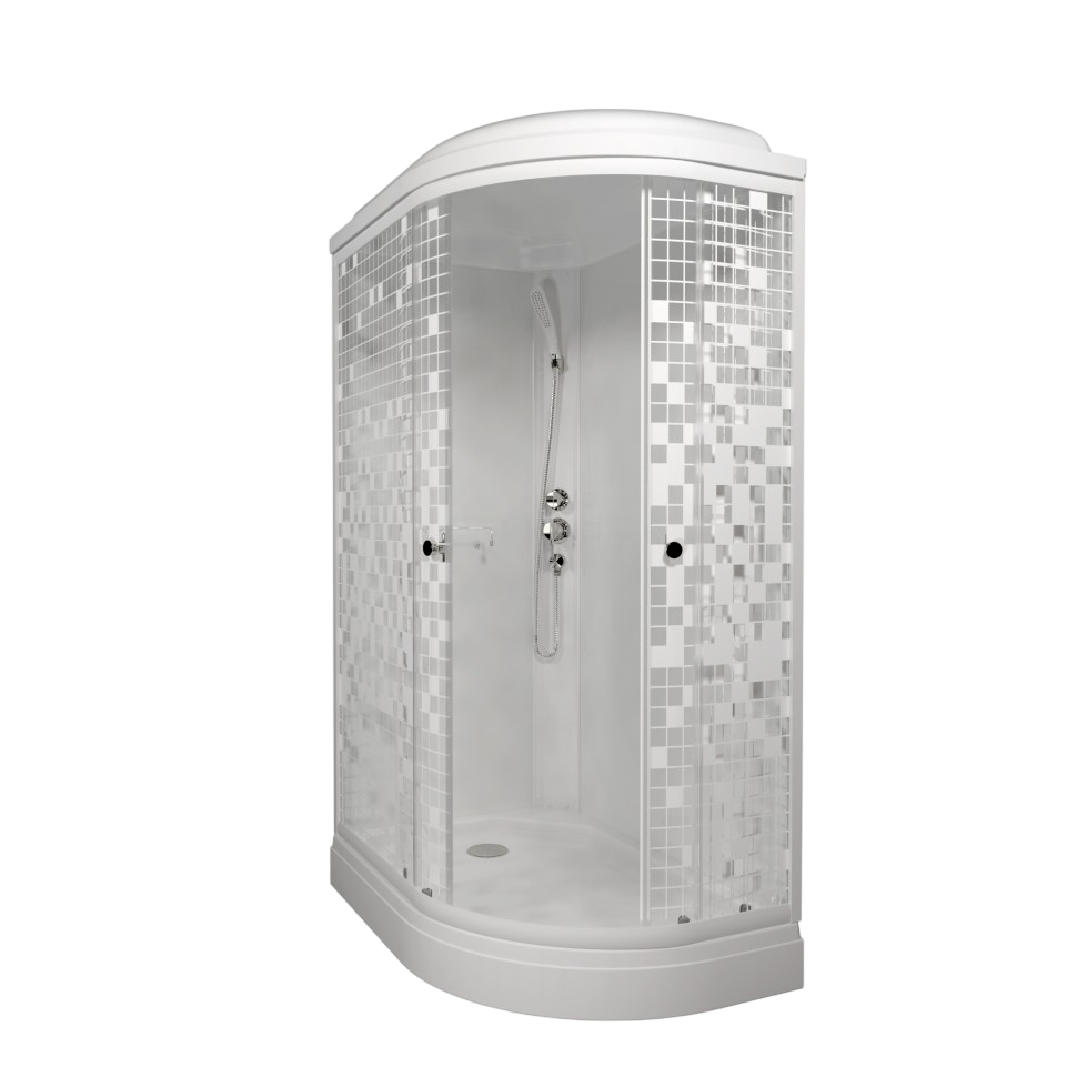 Душевая кабина Коралл 120x80 А Левая (2)