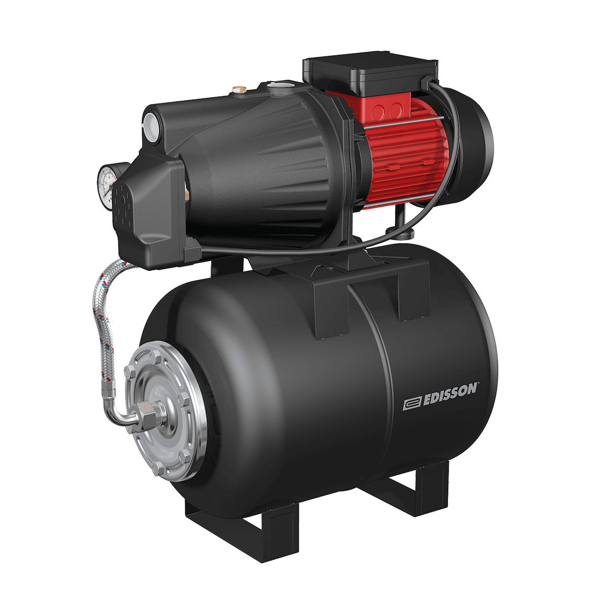 Насосная станция EDISSON San 24L aluminum (2)