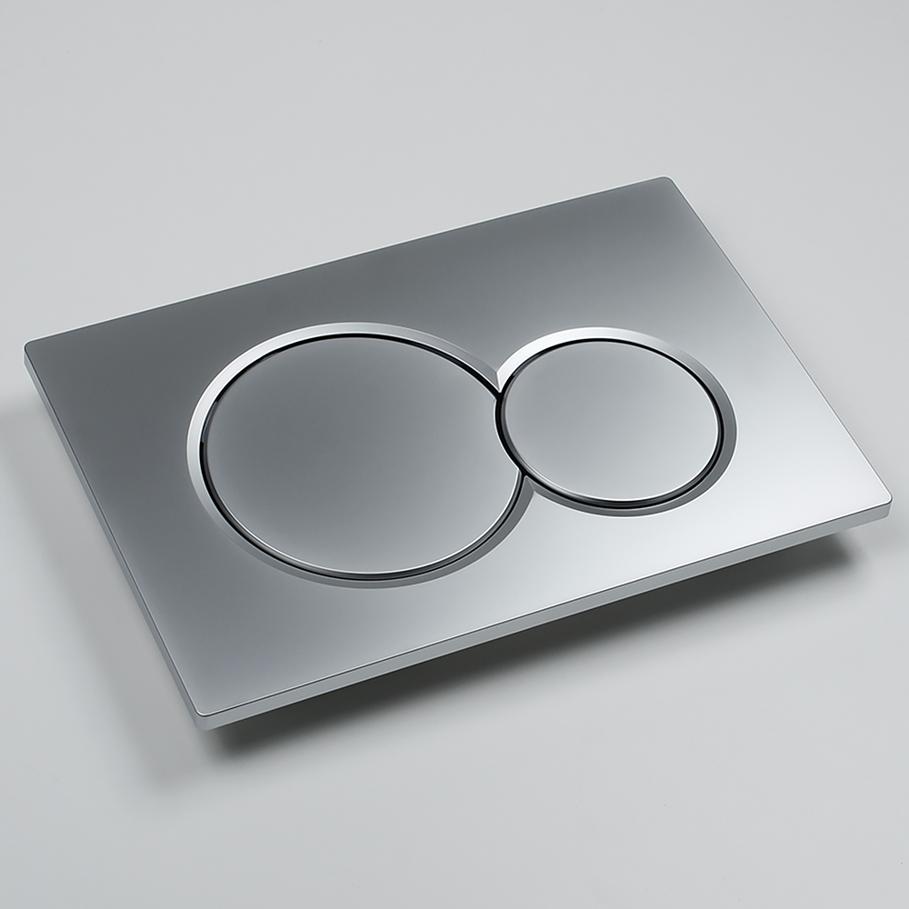 Кнопка смыва для инсталляции Calypso CS10MCT, хром матовый (3)