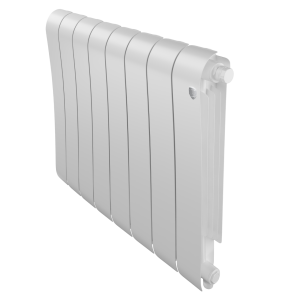 Радиатор биметаллический Royal Thermo Infinity 500 Bianco Traffico VR80 - 8 секц