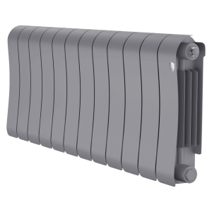 Радиатор биметаллический Royal Thermo Infinity 300 Silver Satin - 12 секц