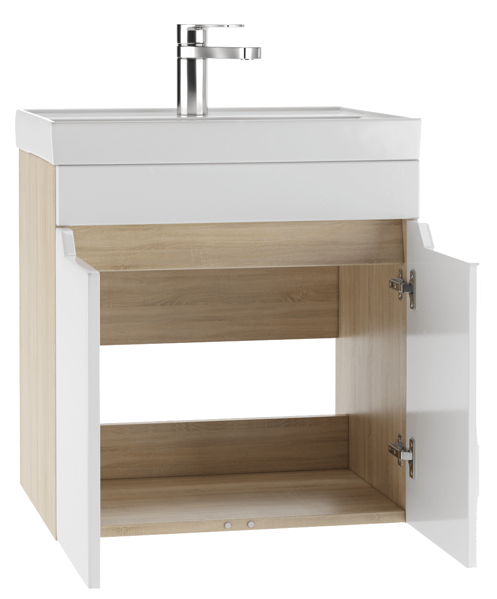 Тумба с раковиной Енисей 50 Мечта без ящика (3)