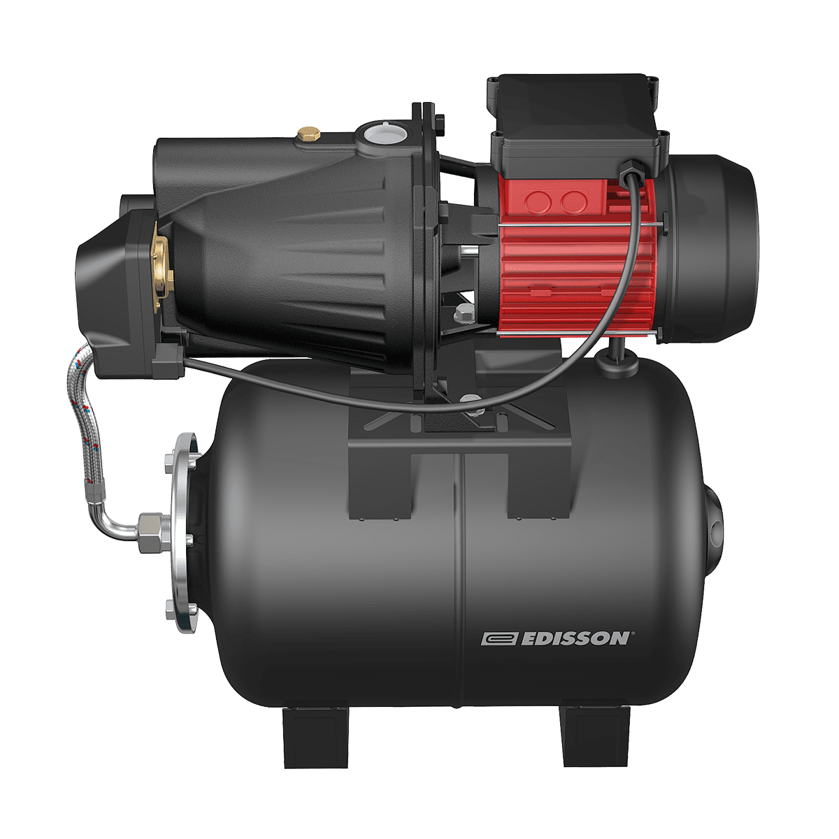 Насосная станция EDISSON San 24L aluminum (4)