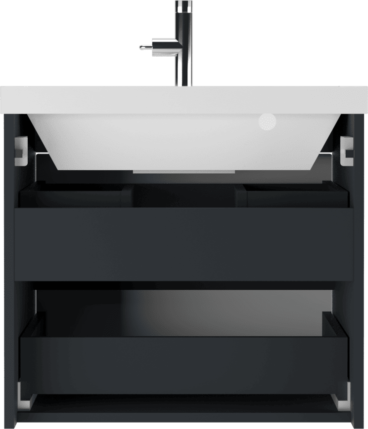 Тумба с раковиной Домино Classica 60 Karat Серый тауп В2 (4)