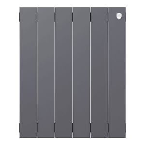 Радиатор Royal Thermo PianoForte 500 Silver Satin - 6 секц. (2)