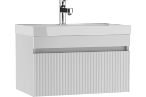 Тумба с раковиной Айсберг-UNIT 70 Бриз с одним ящиком В1