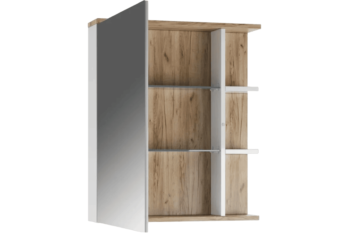 Шкаф-зеркало Домино-Fortuna 60 левый (3)